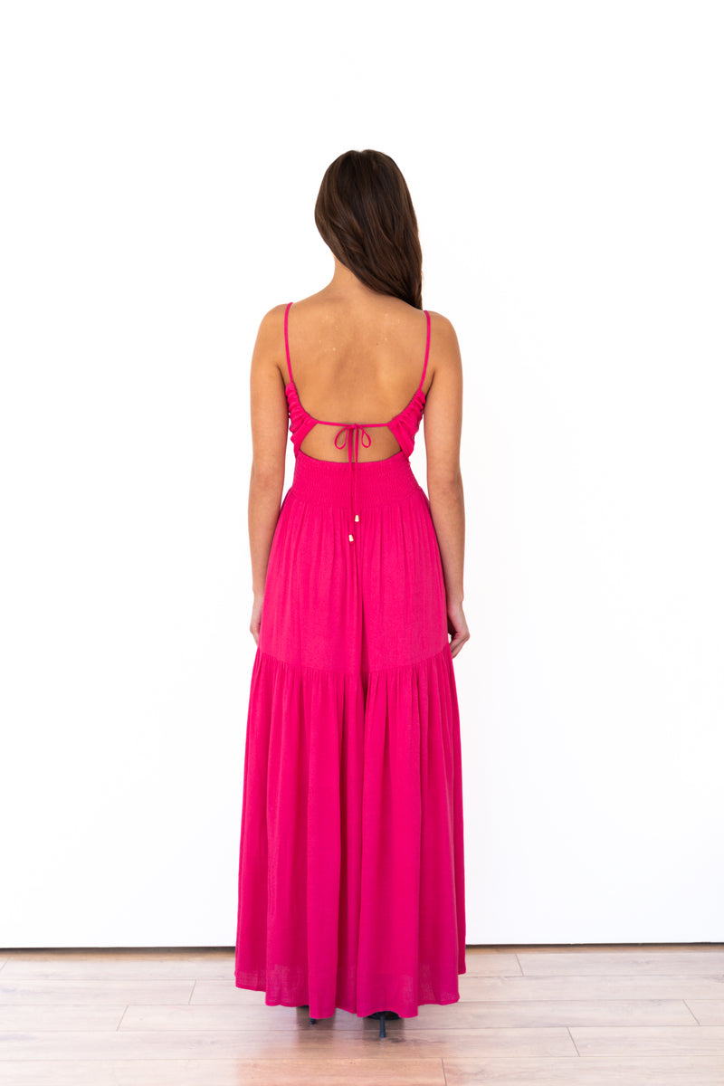 Providence Tie Maxi Dress