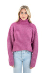 Sofia Chunky Turtleneck Navy